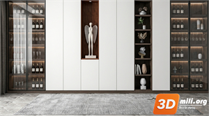 Wine cabinet Skp Files